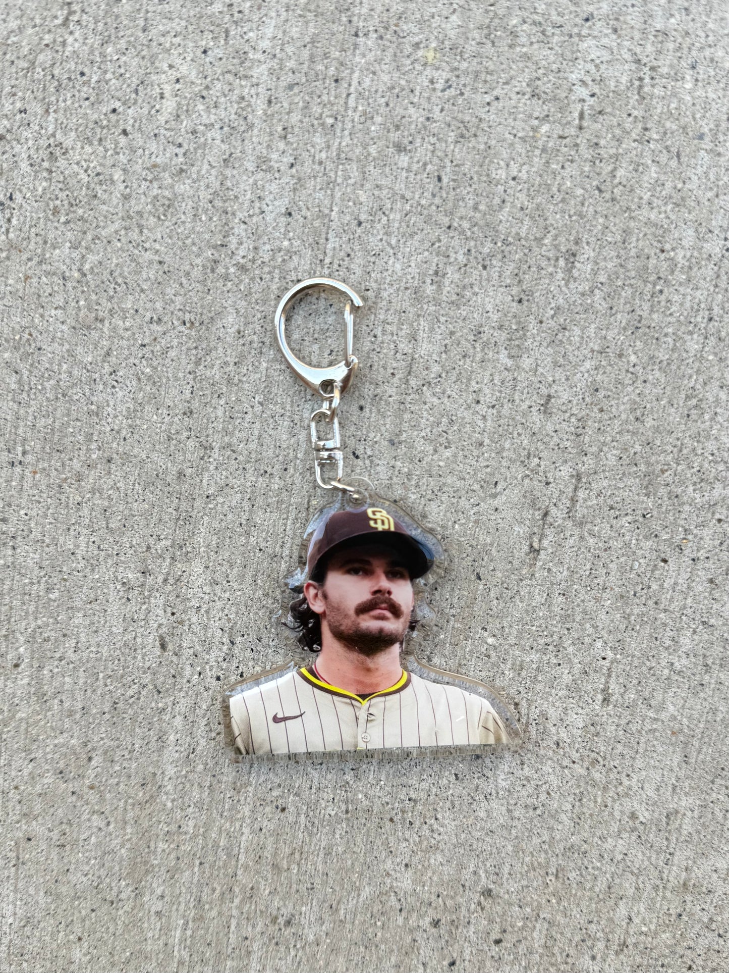 Padres Players Keychains