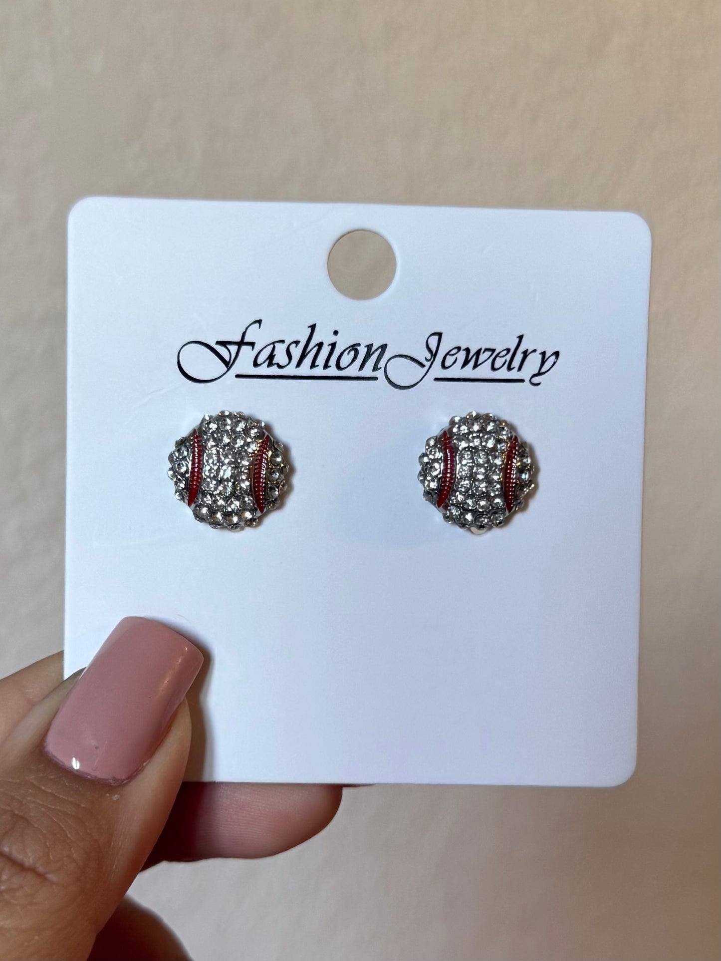 Baseball Earrings