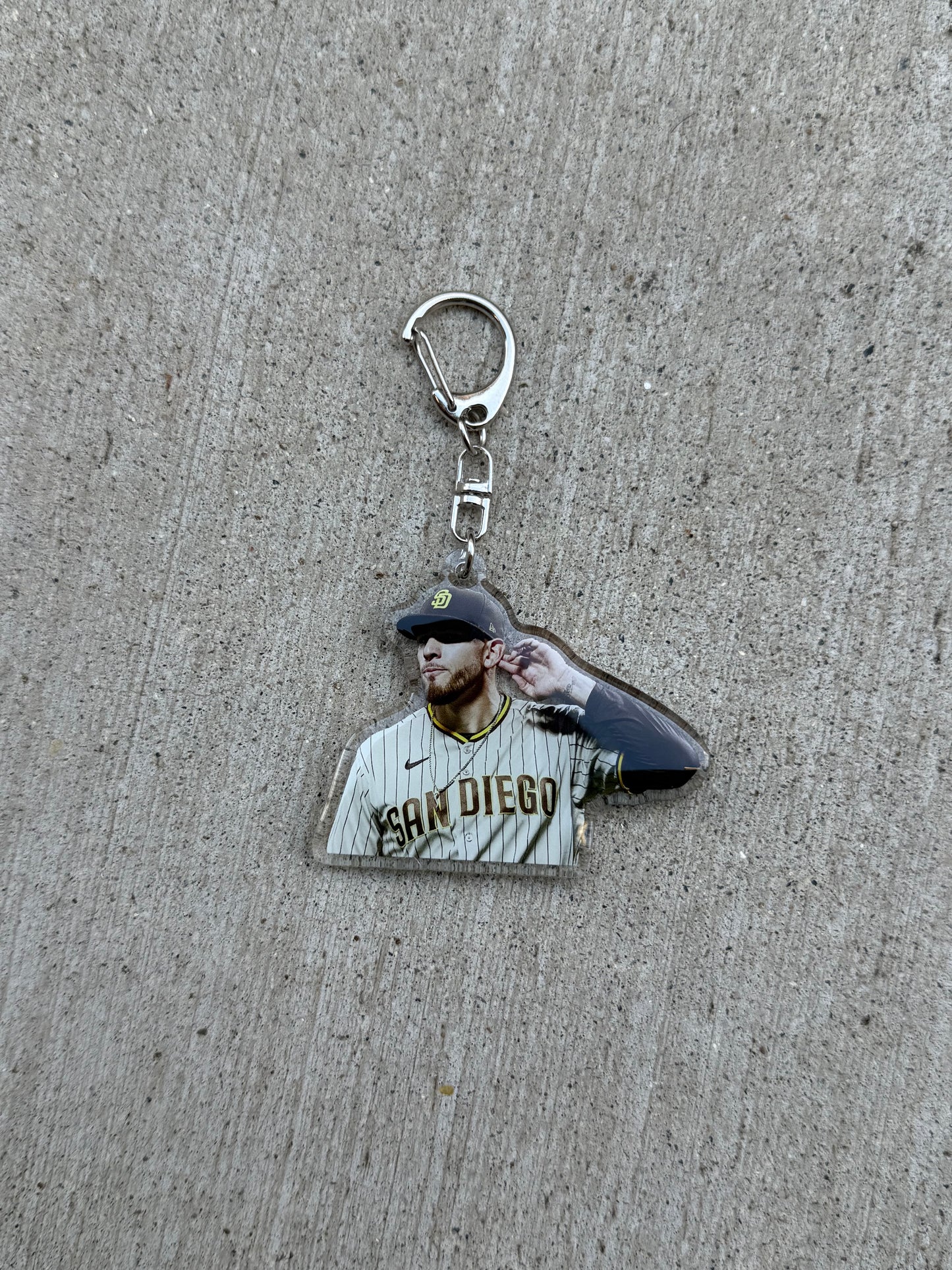 Padres Players Keychains