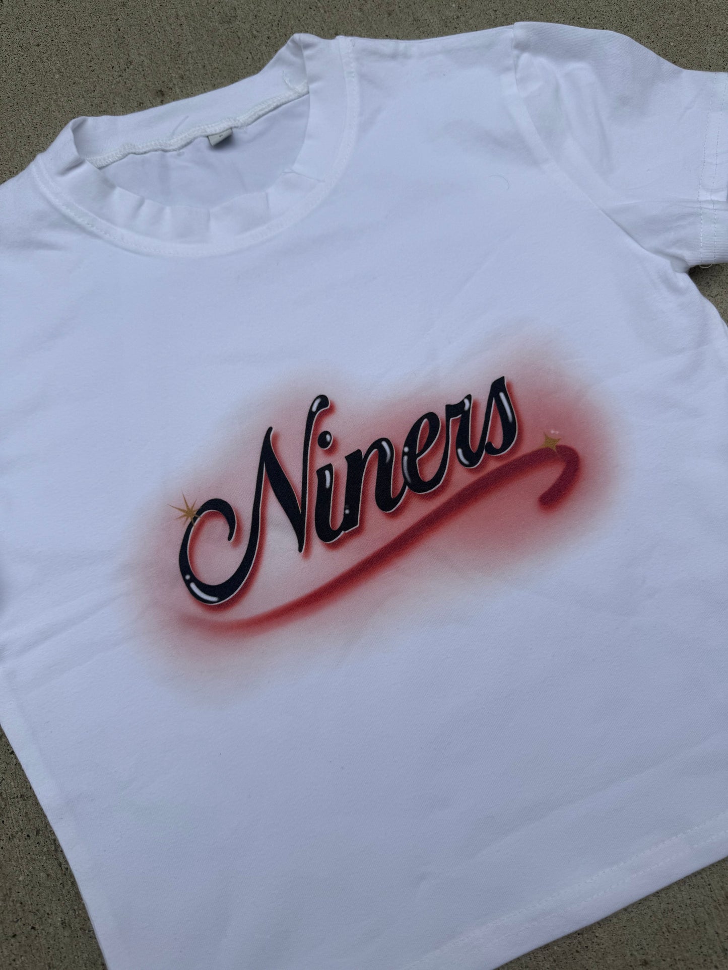 Niners Airbrush Baby Tee