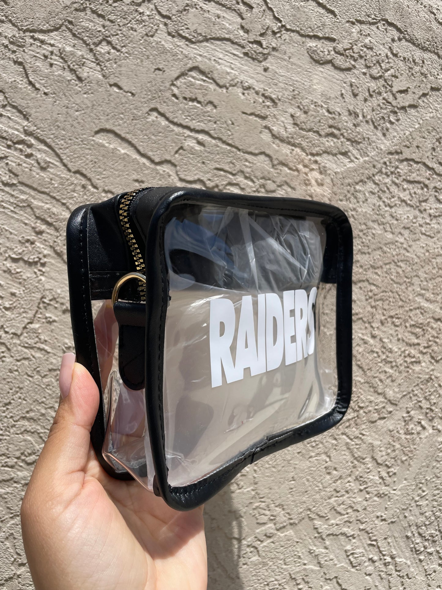 Raiders Black Crossbody