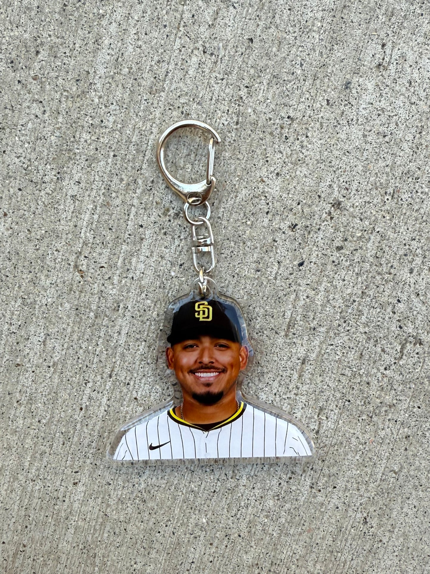 Padres Players Keychains