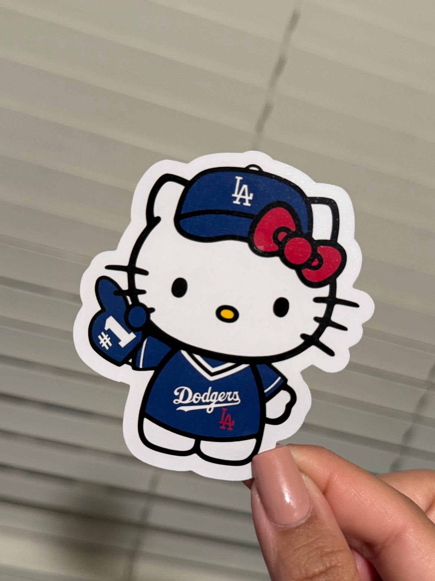 Dodgers Hello Kitty Sticker