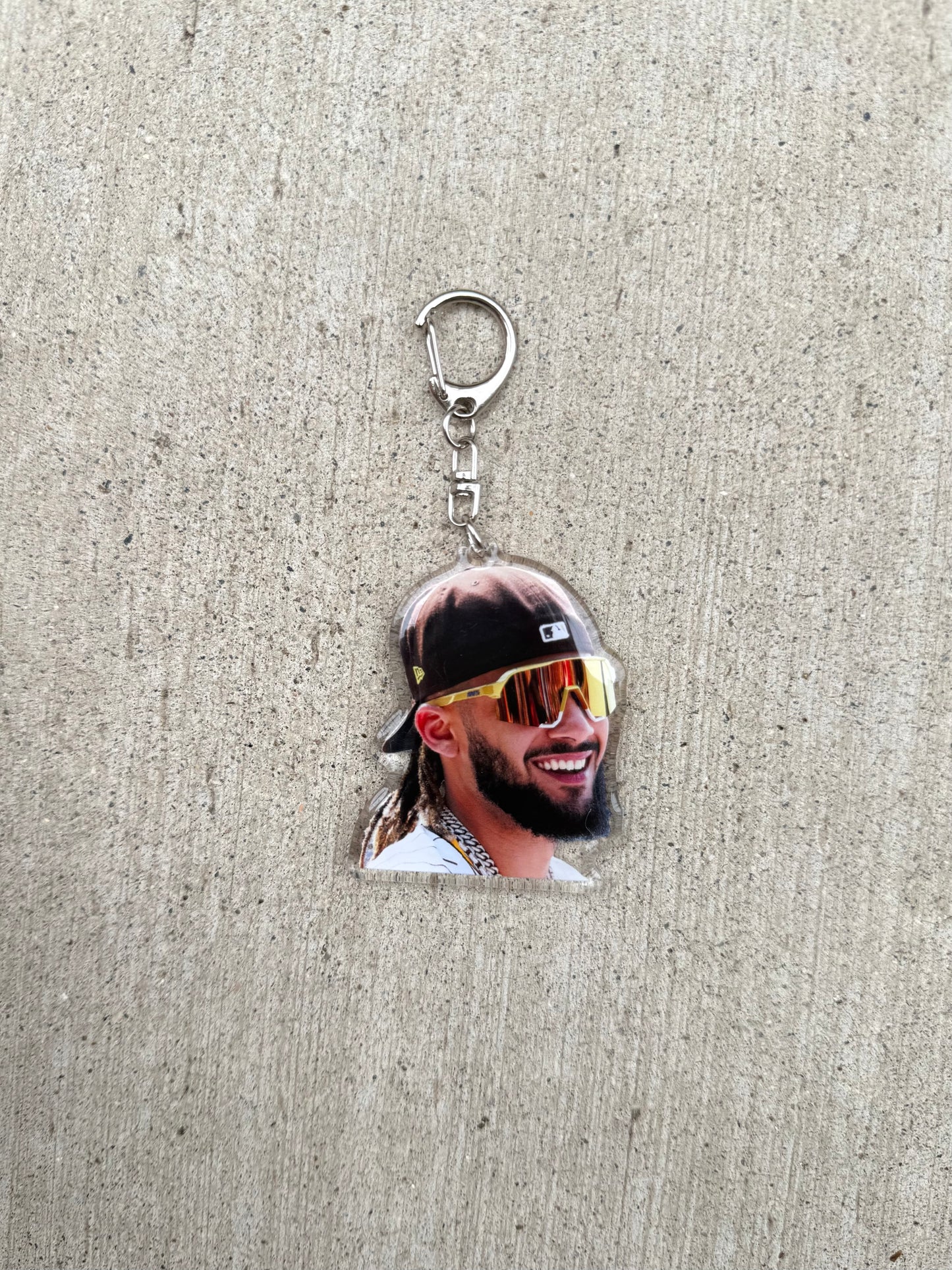 Padres Players Keychains