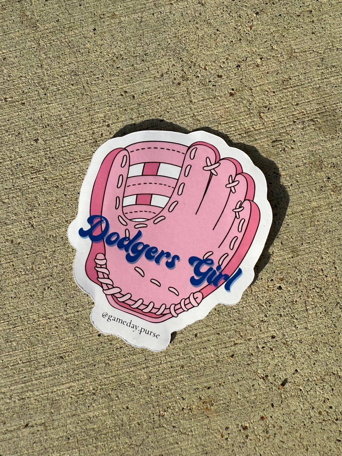 Dodgers Girl Sticker