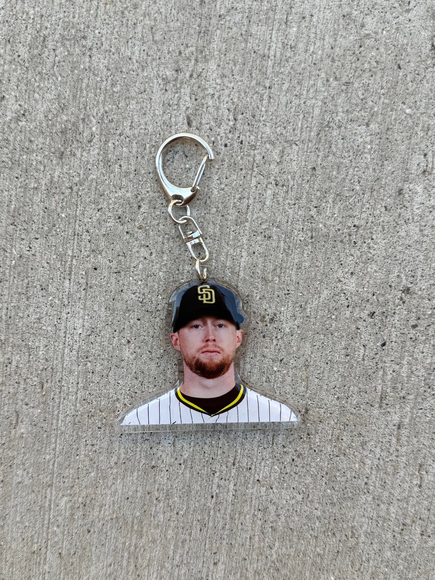 Padres Players Keychains