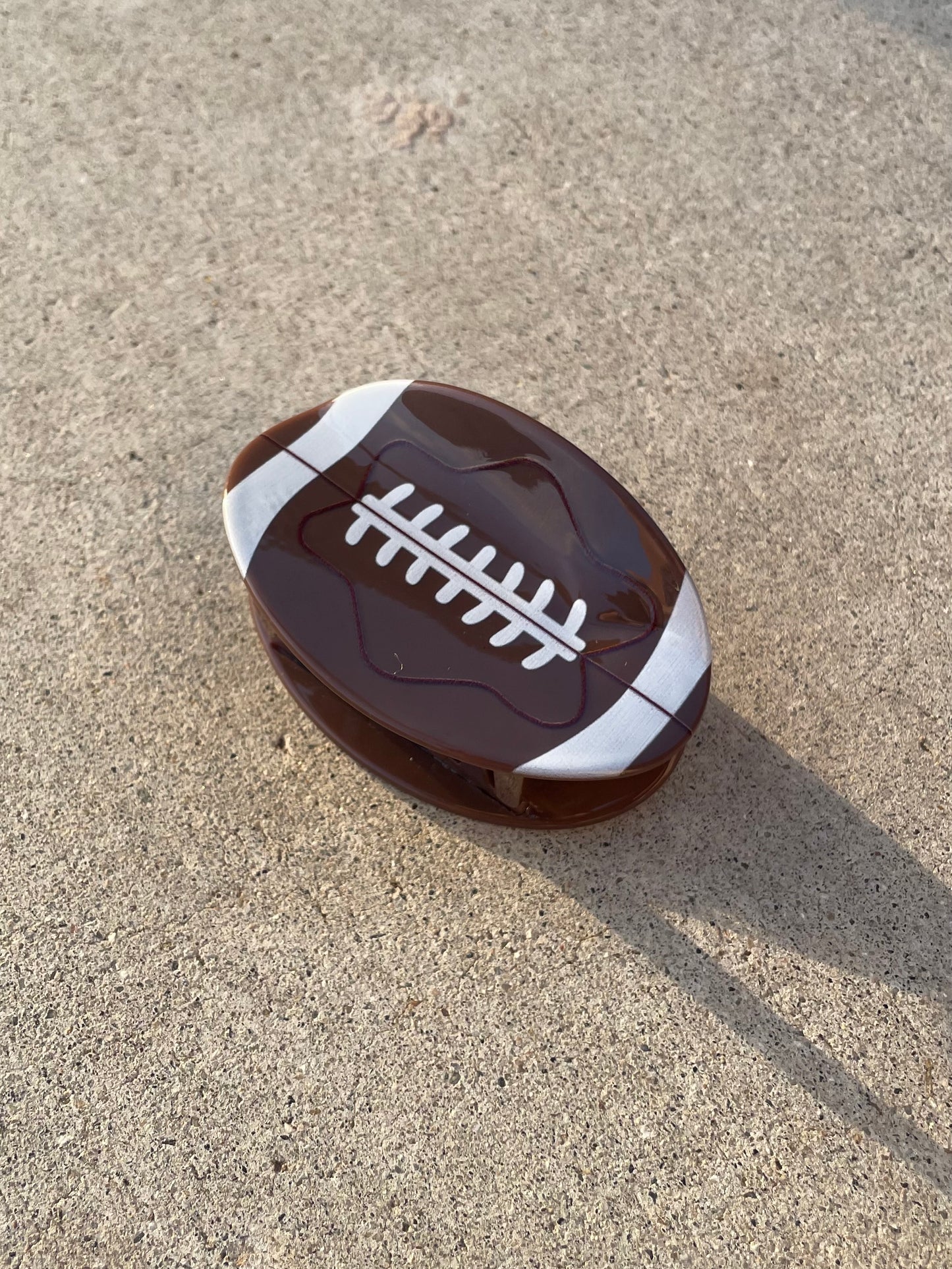 Football Hair Clip
