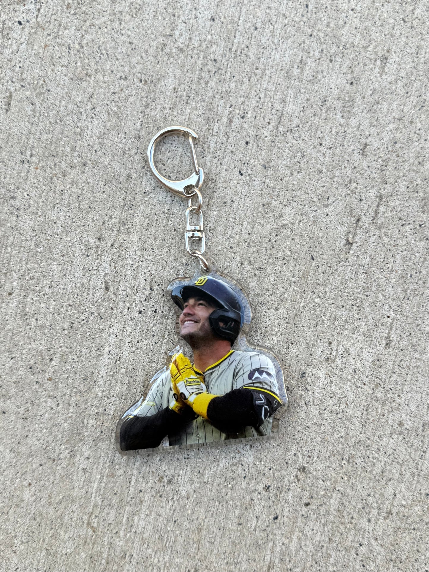 Padres Players Keychains