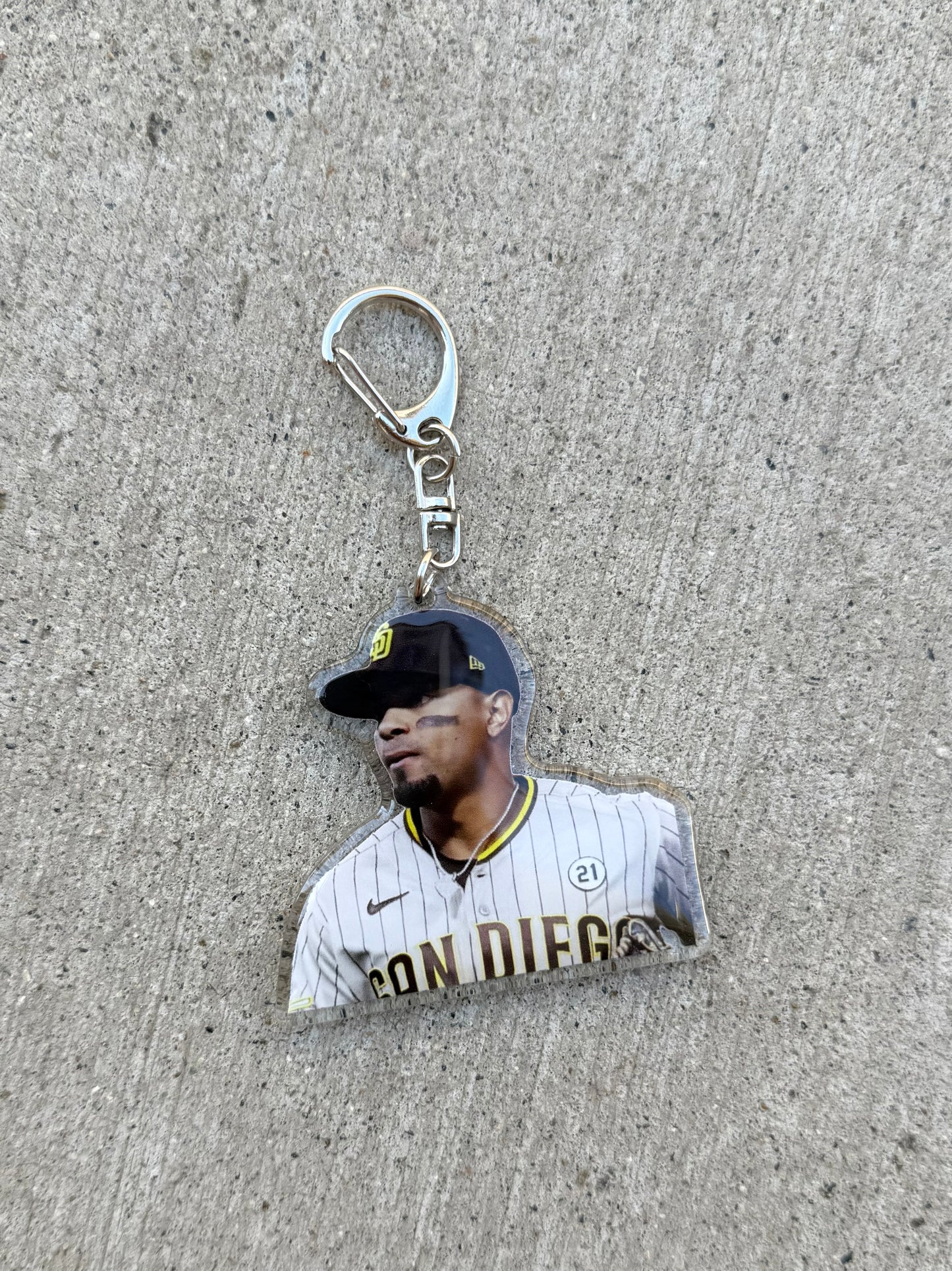 Padres Players Keychains