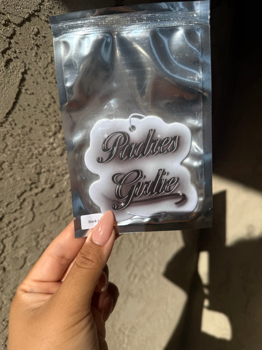 Padres Girlie Car Air Freshener