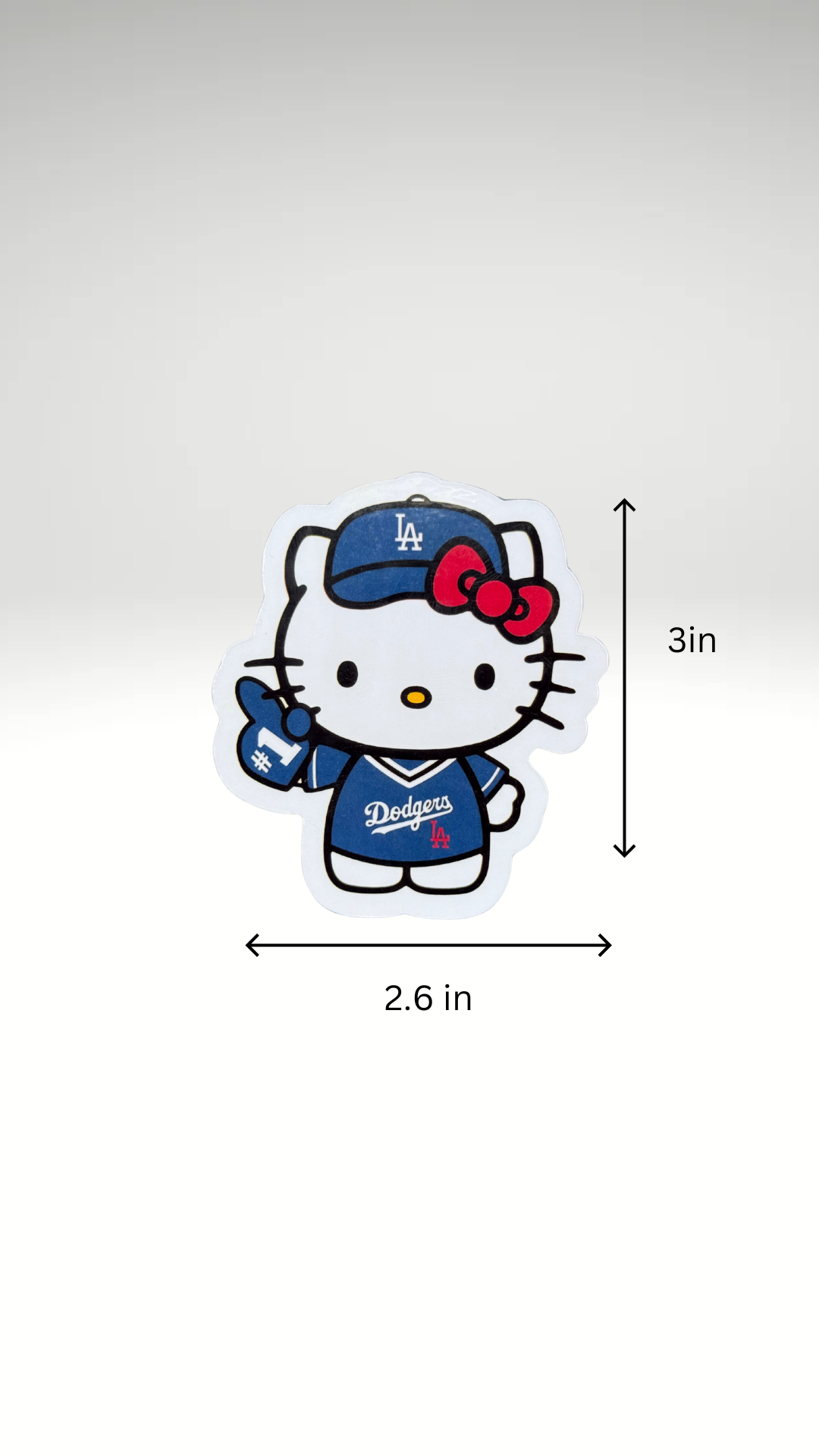 Dodgers Hello Kitty Sticker