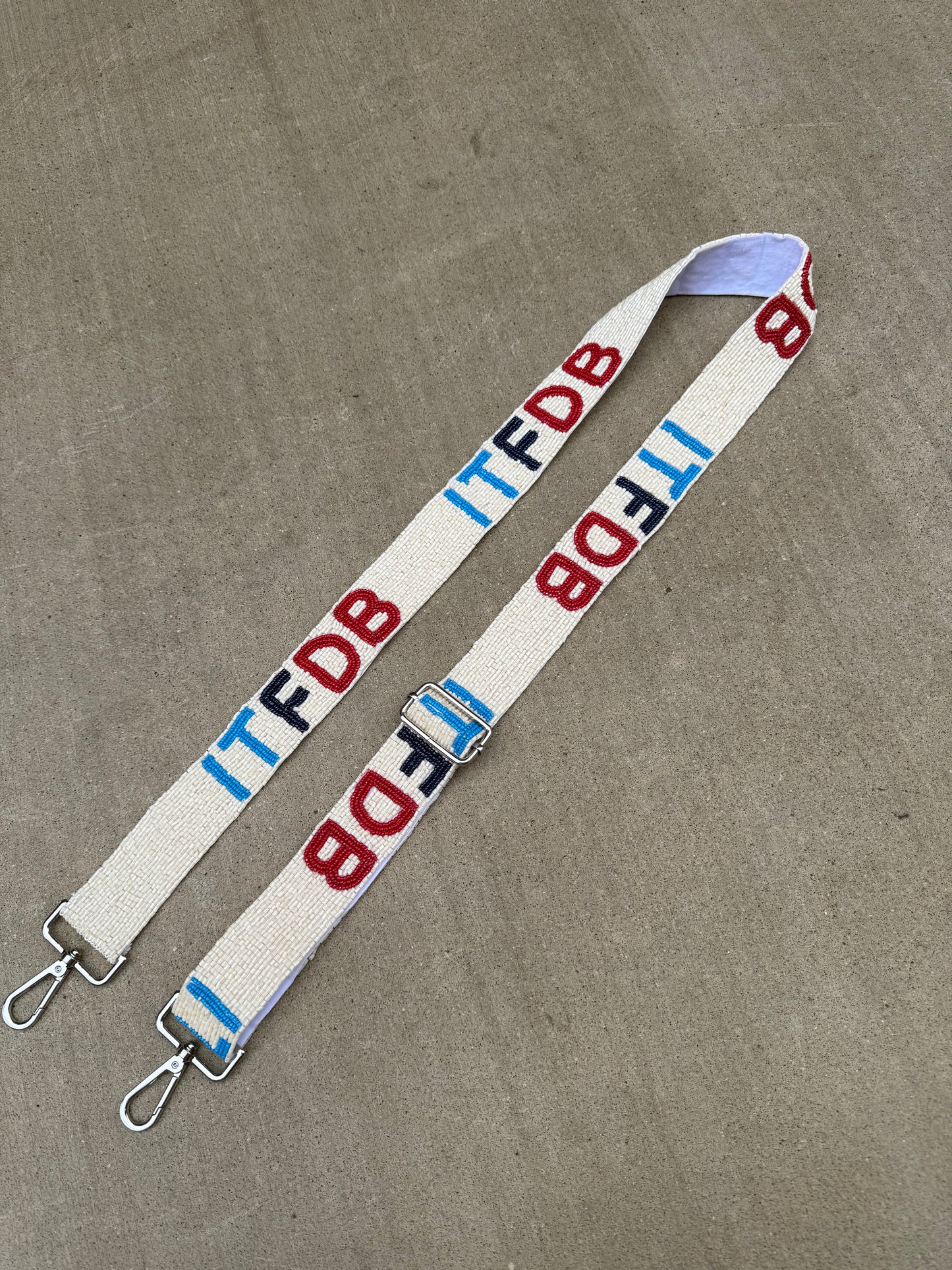 Its Time For Dodger Baseball Strap