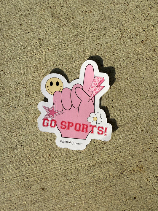 Go Sports Sticker