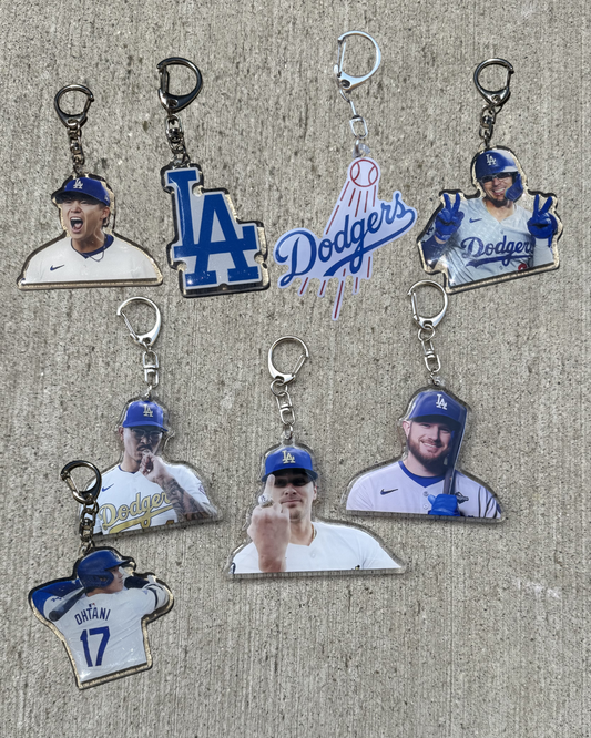 Dodgers Players Keychains