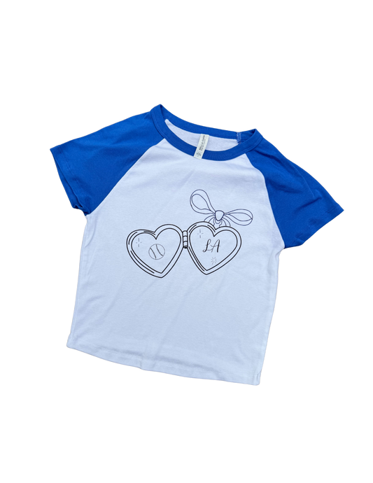 LA Locket Baby Tee