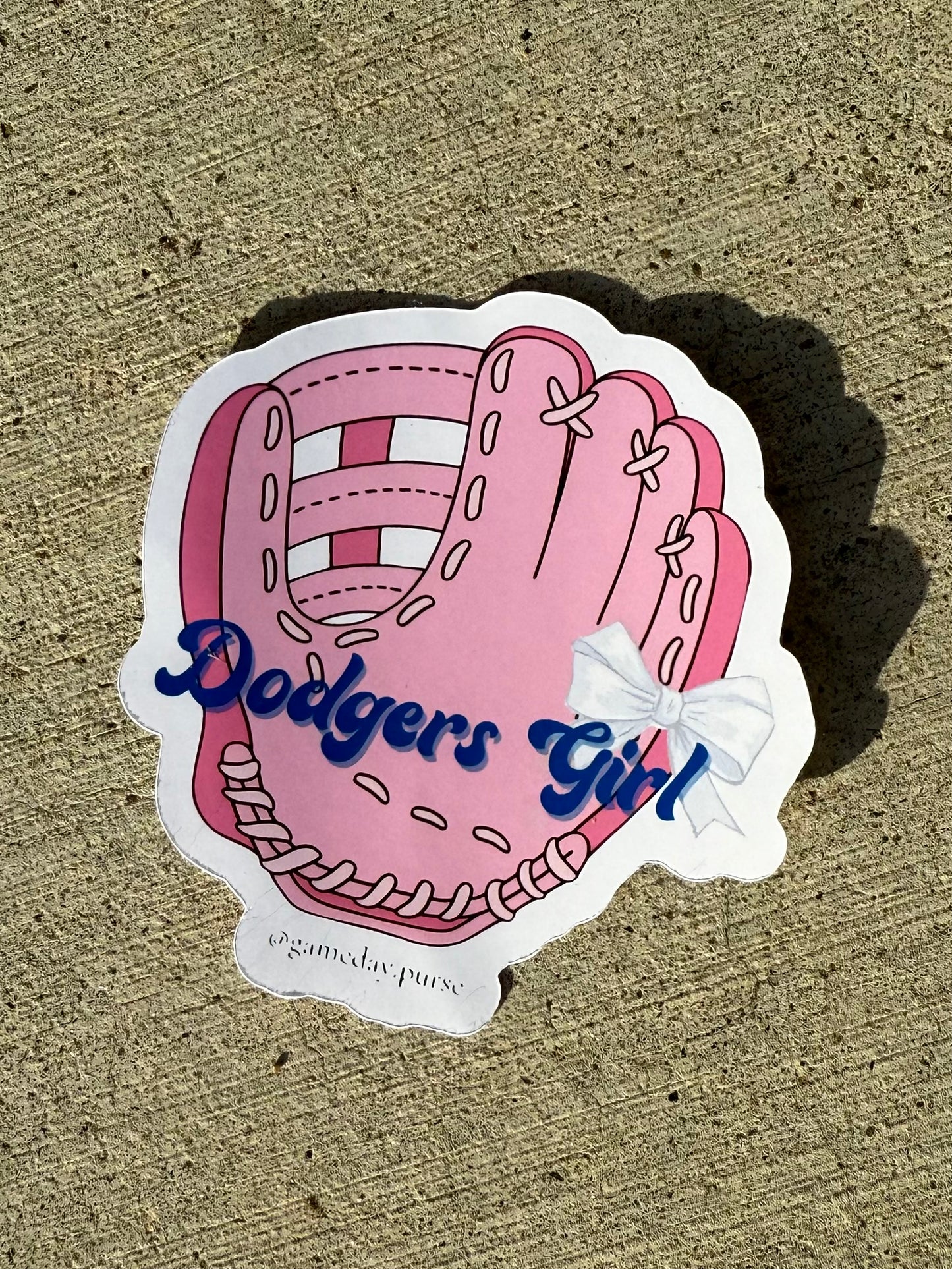 Dodgers Girl Sticker
