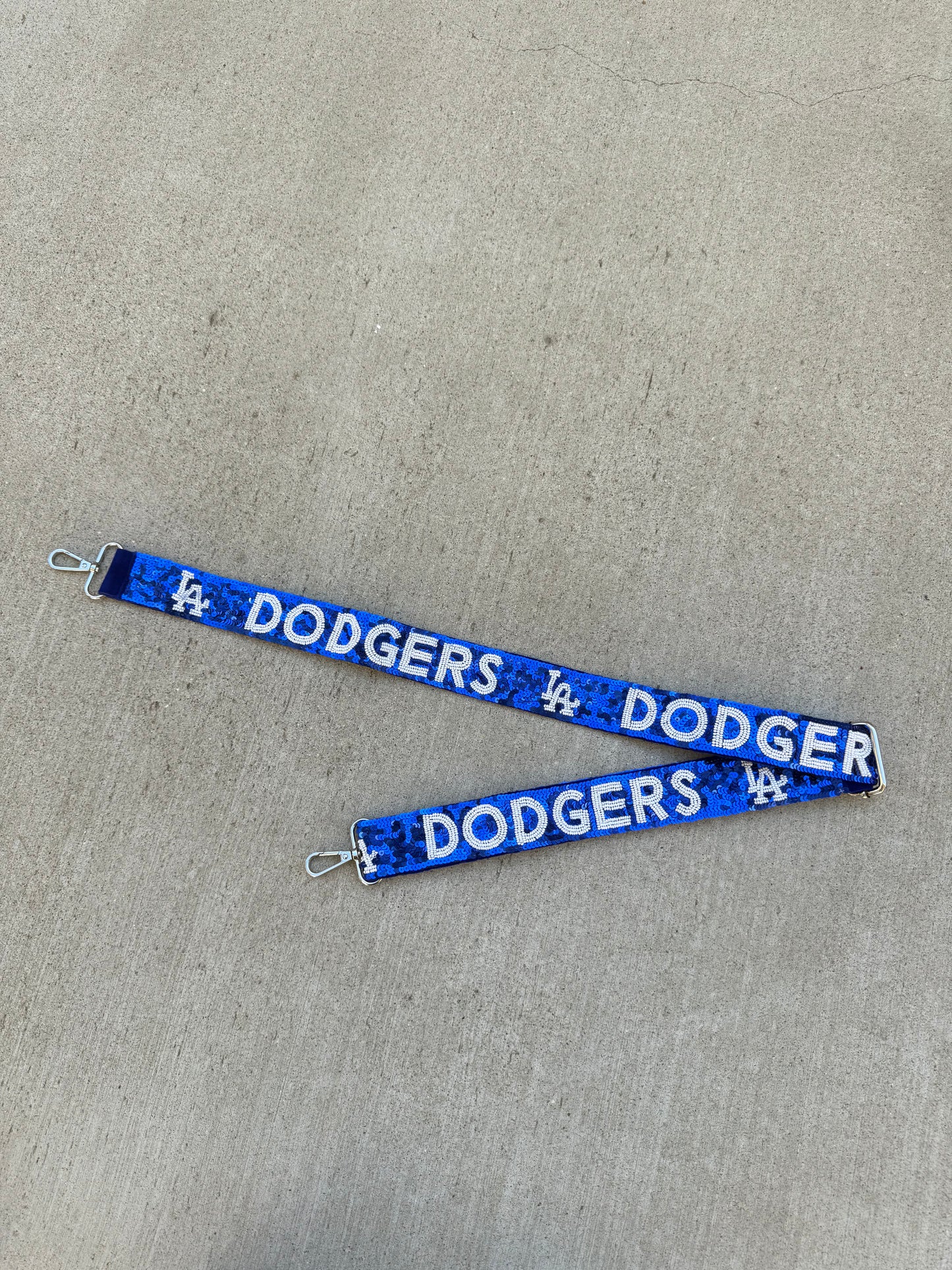 Dodgers LA Purse Strap