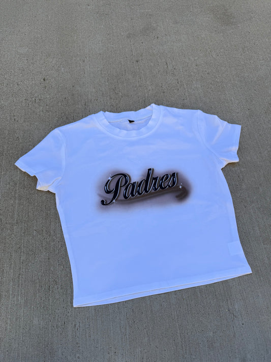 Padres Airbrush Baby Tee