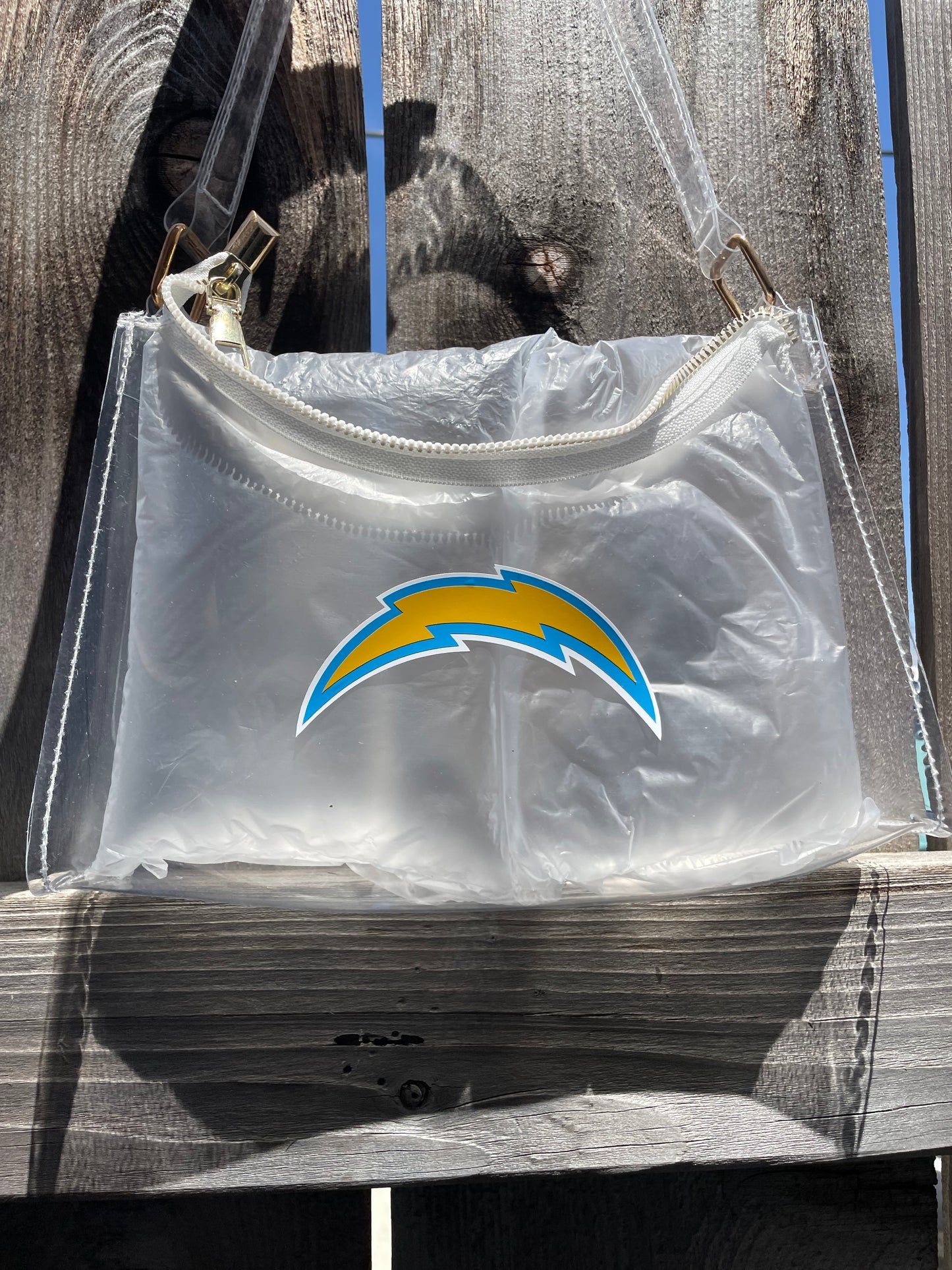 Chargers Lighting Bolt Handbag