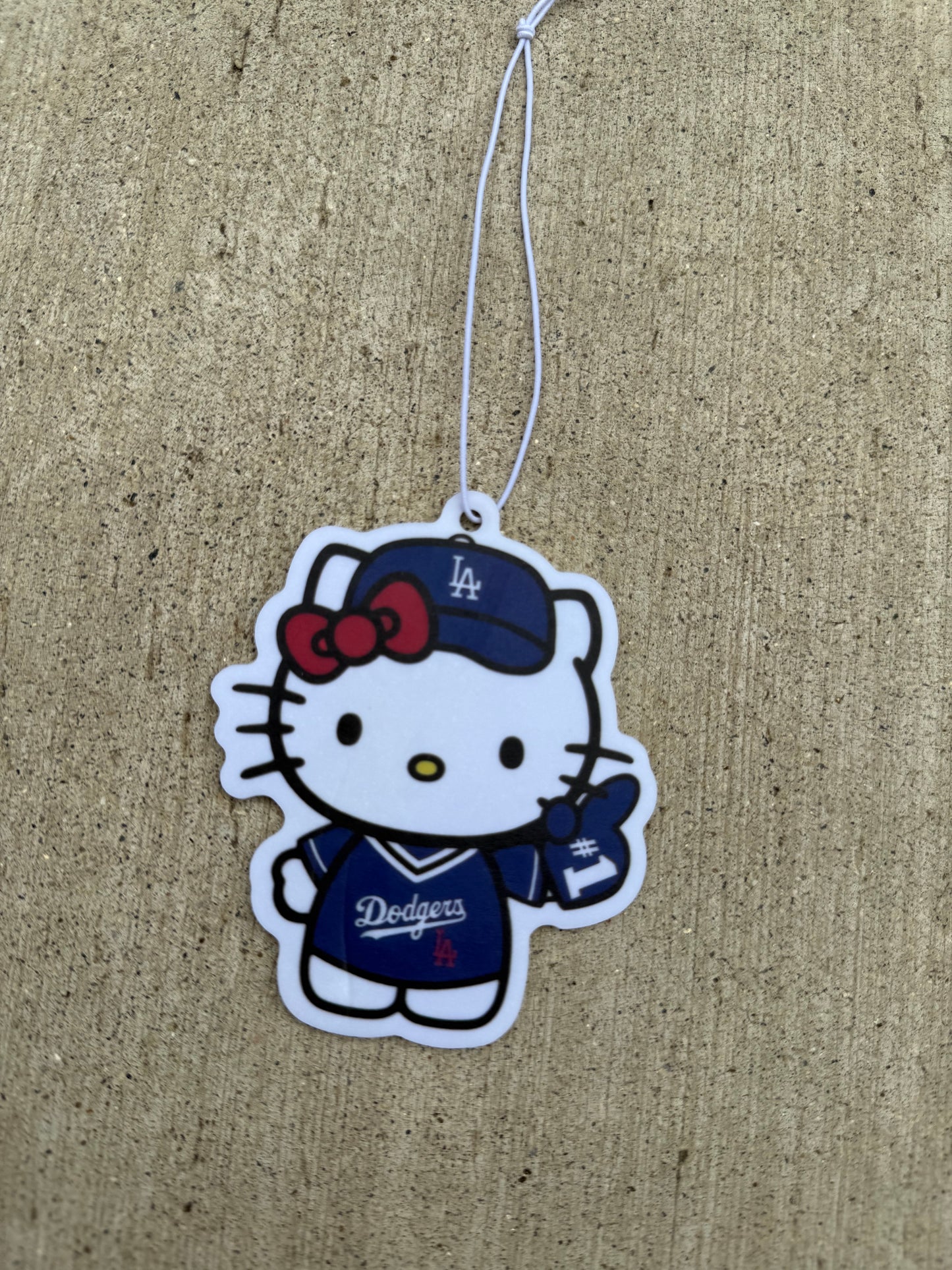 Dodgers Hello Kitty Car Air Freshener