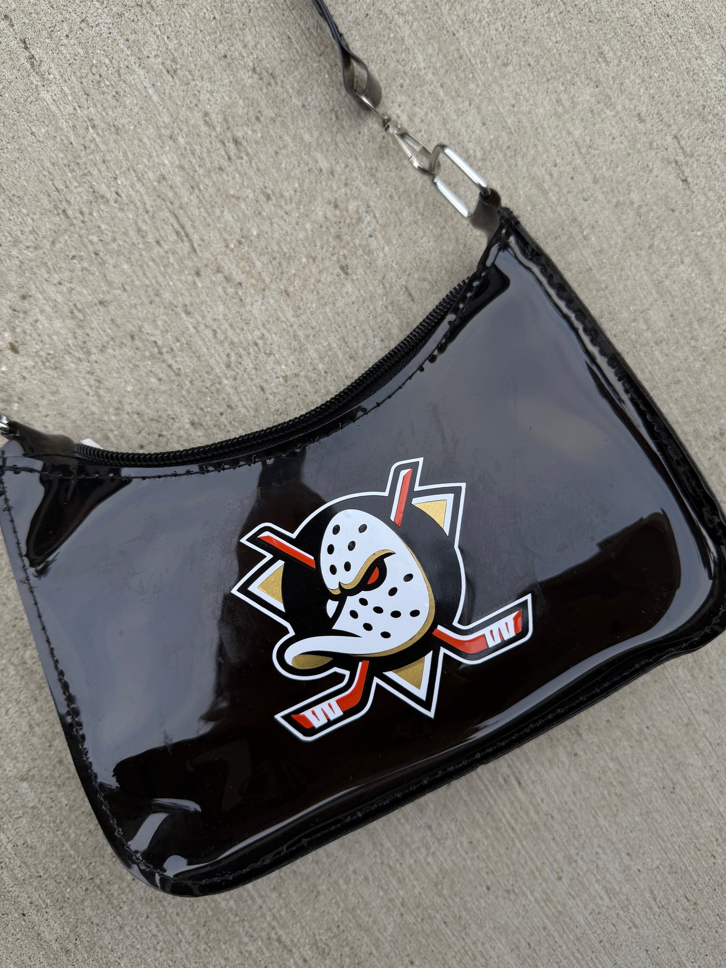 Black Anaheim Ducks Mini