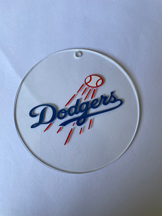 Dodgers Ball Ornament