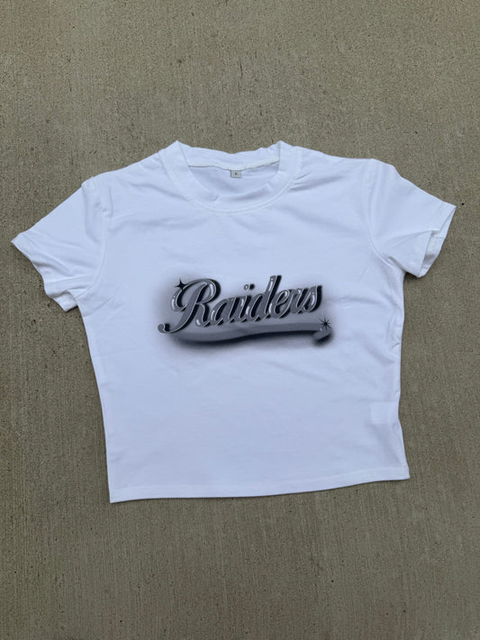 Raiders Airbrush Baby Tee