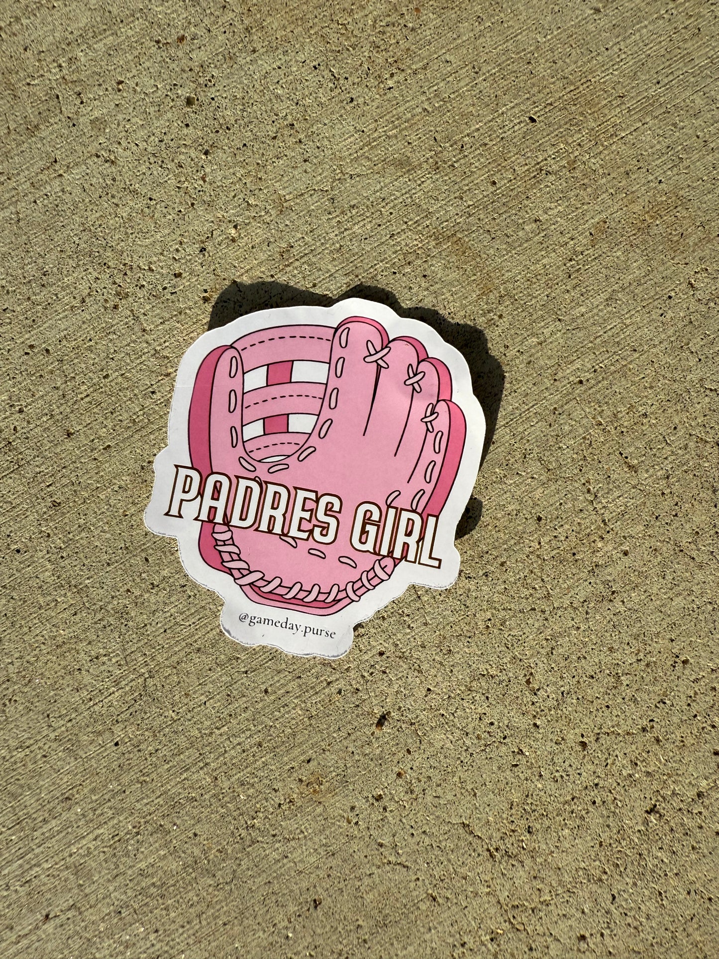 Padres Girl Sticker