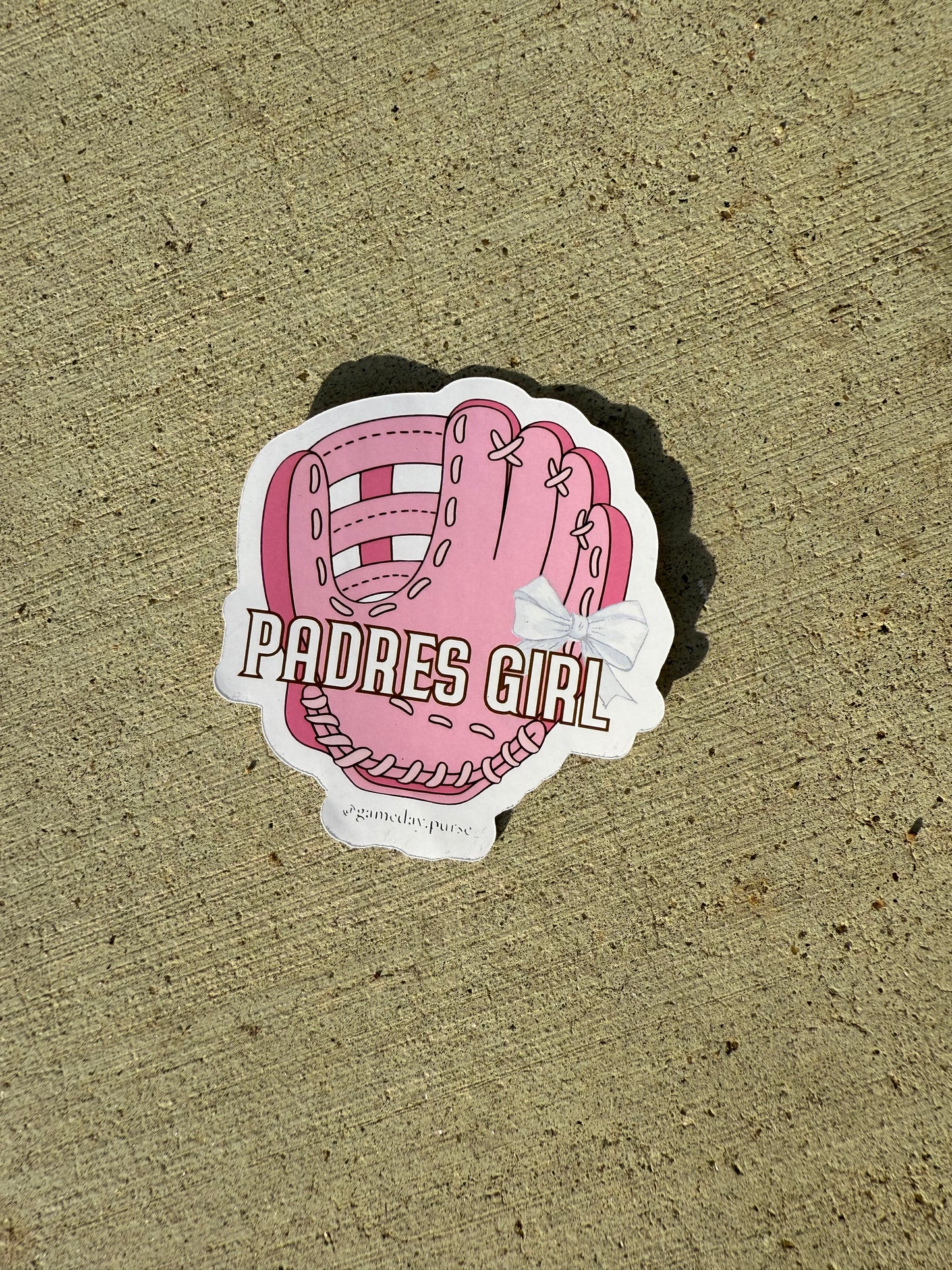 Padres Girl Sticker