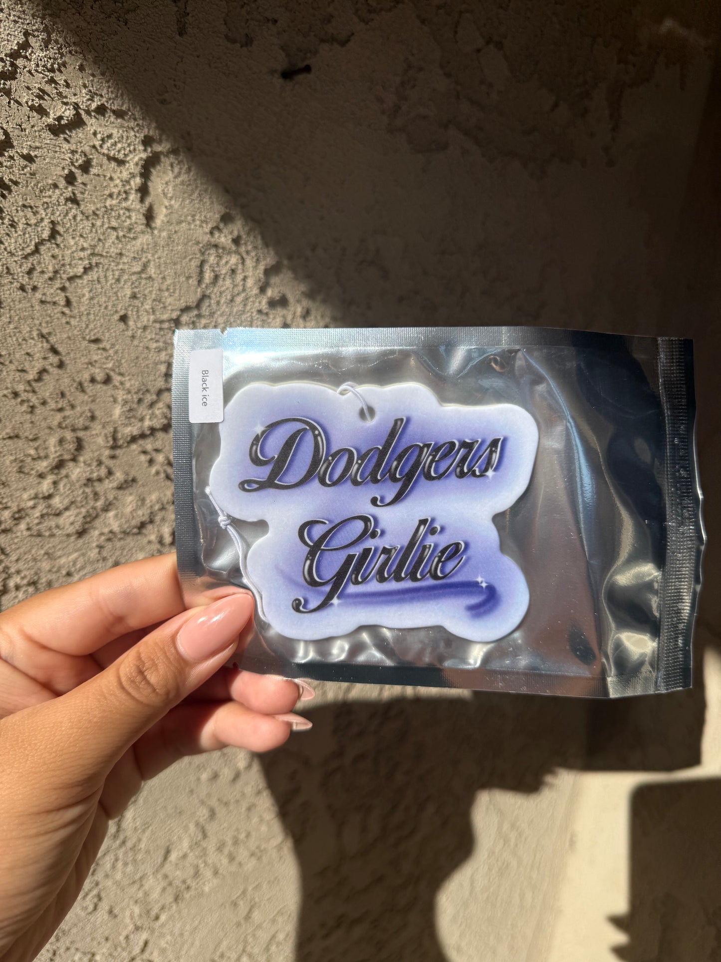 Dodgers Girlie Car Air Freshener