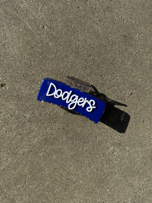 Dodgers Acrylic Hairclip