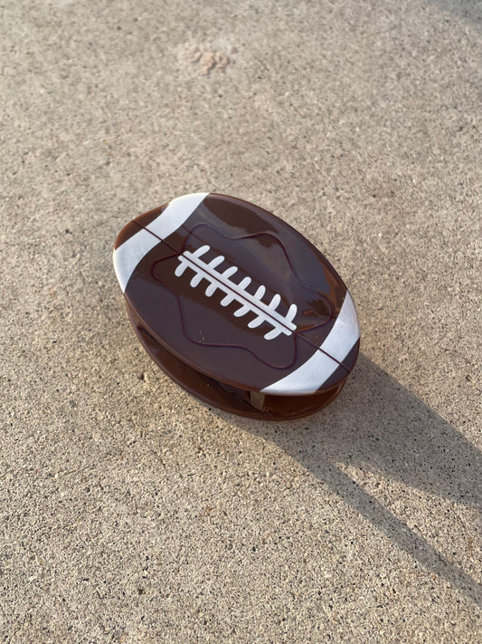 Football Hair Clip