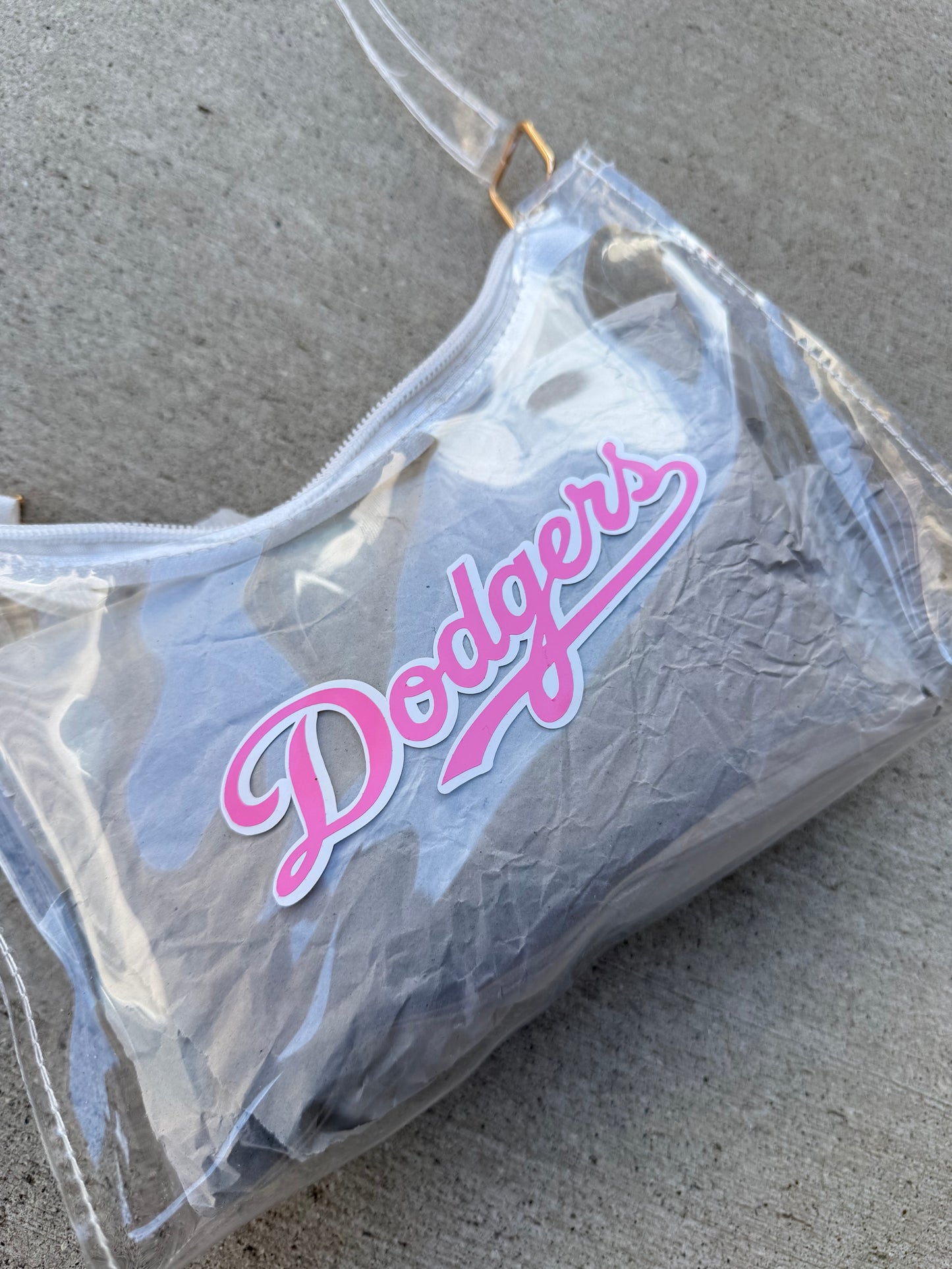 Pink Dodgers Handbag
